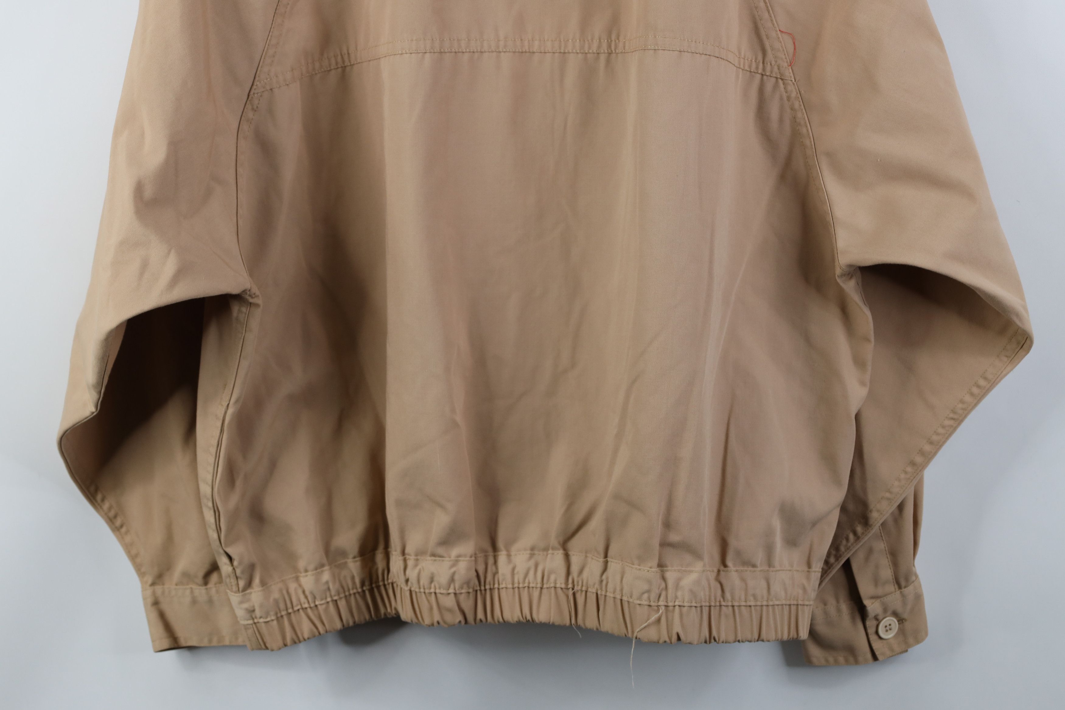 Vintage Vintage 90s Streetwear Big Pocket Shirt Bomber Jacket Beige Size L / US 10 / IT 46 - 13 Thumbnail