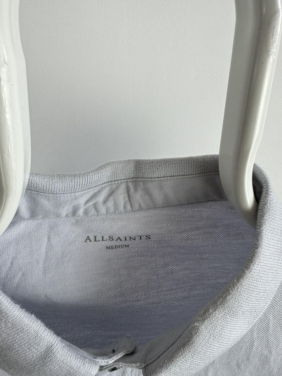 Allsaints × Vintage All Saints Form SS Polo Size US M / EU 48-50 / 2 - 3 Thumbnail