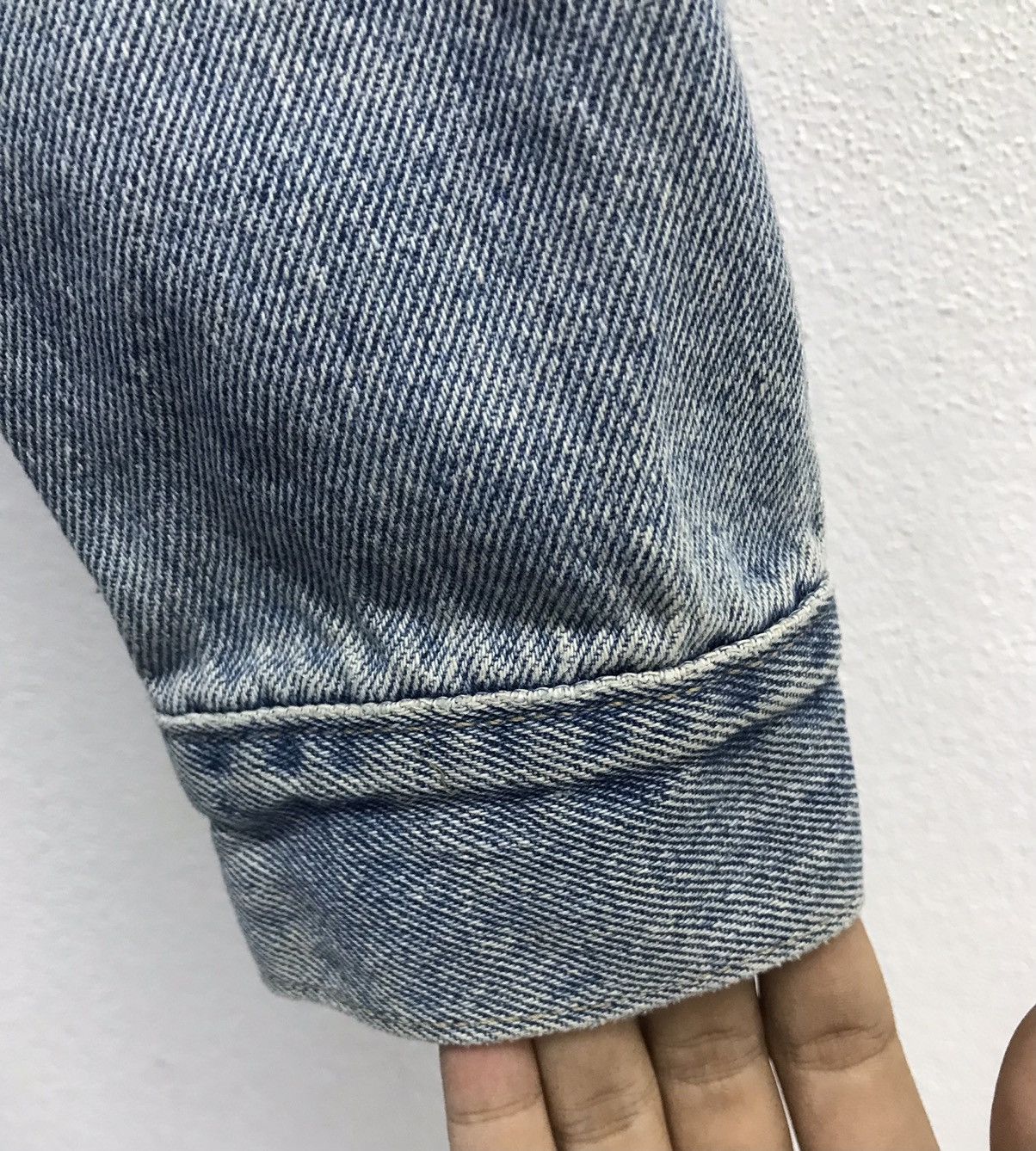 Guess × Vintage Vintage Guess Jeans Made In Usa Denim Jacket Size US L / EU 52-54 / 3 - 9 Thumbnail