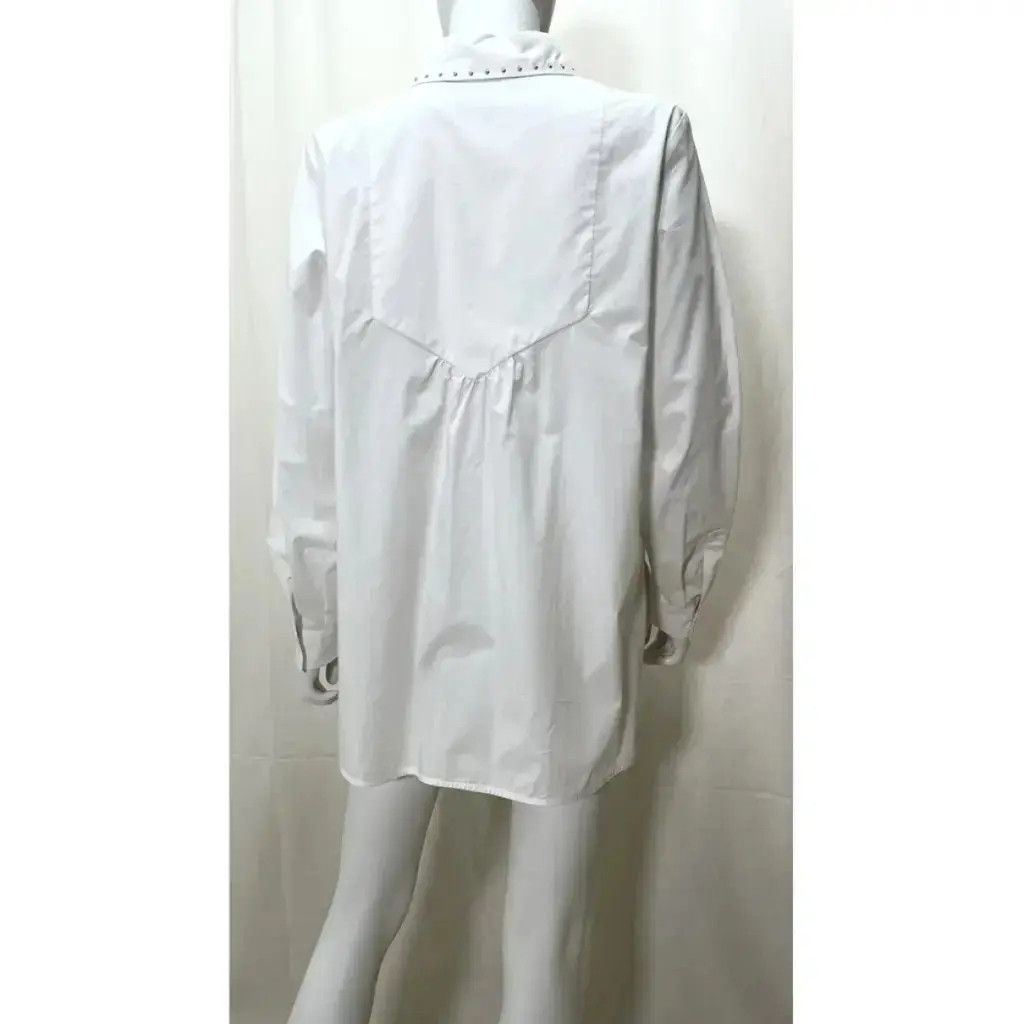 Marina Rinaldi Blouse, Max Mara Size M / US 6-8 / IT 42-44 - 4 Thumbnail