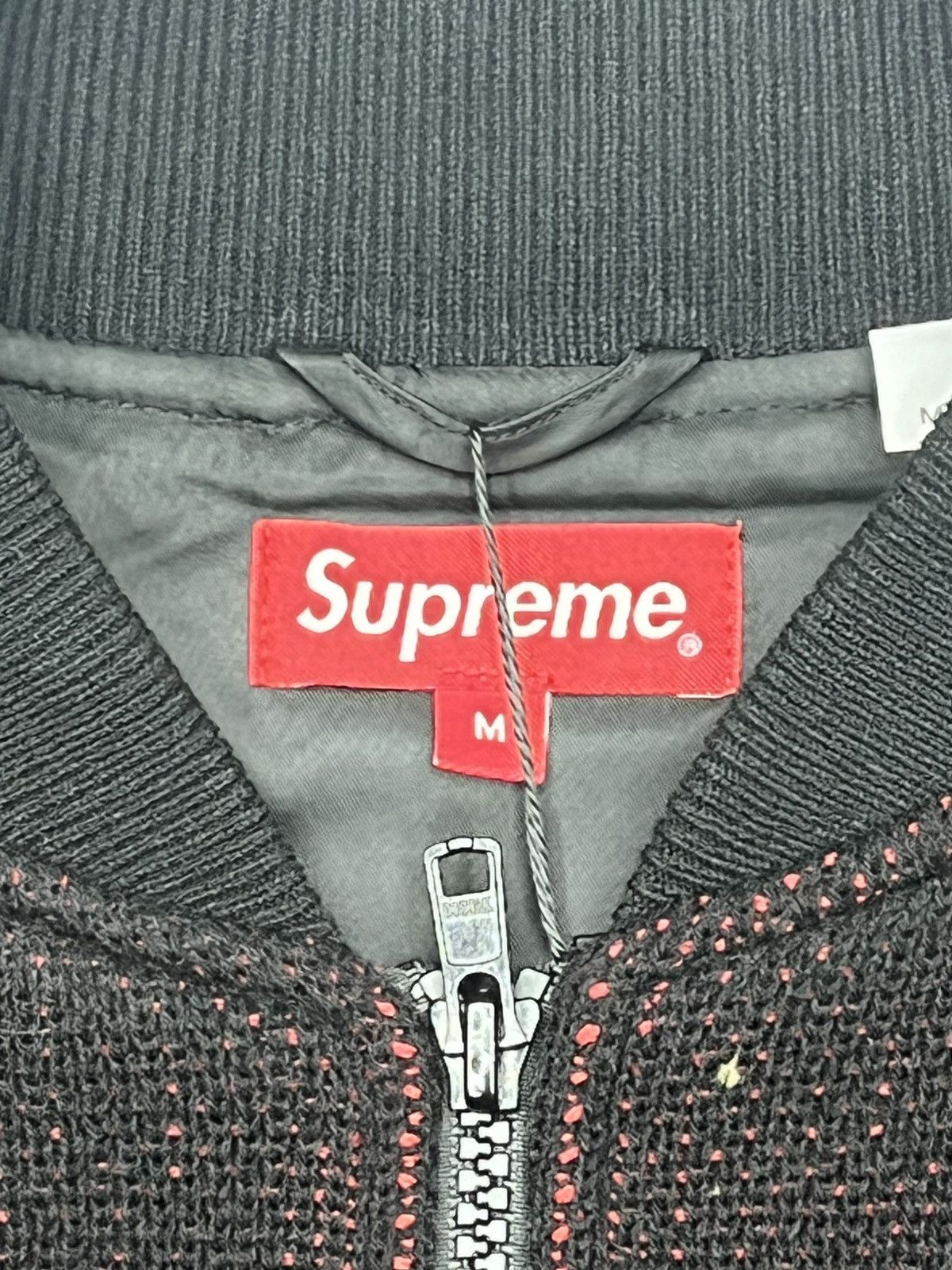 Supreme Supreme Pinstripe Varsity Zip Up Sweater Size US M / EU 48-50 / 2 - 4 Thumbnail