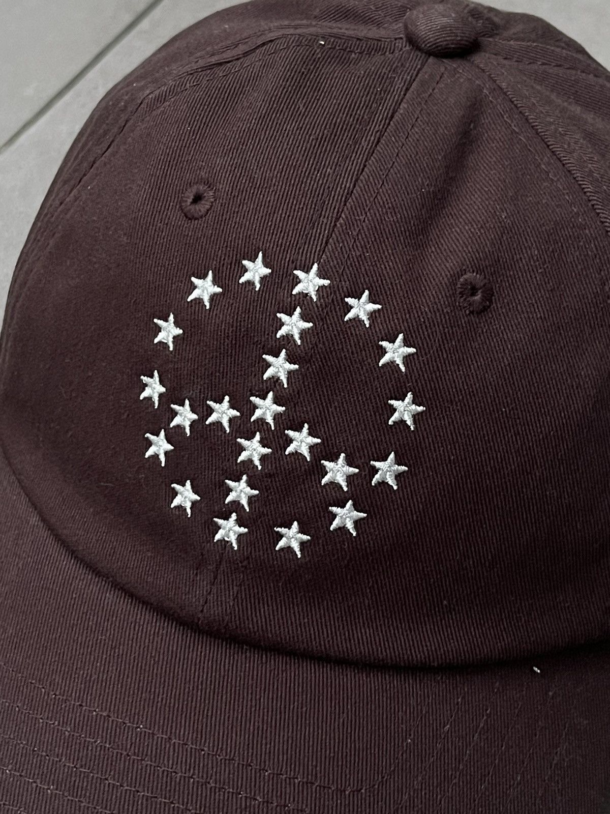 Etudes !DS! SS23 Etudes Logo Embossed Booster Brown Cap Size ONE SIZE - 3 Thumbnail