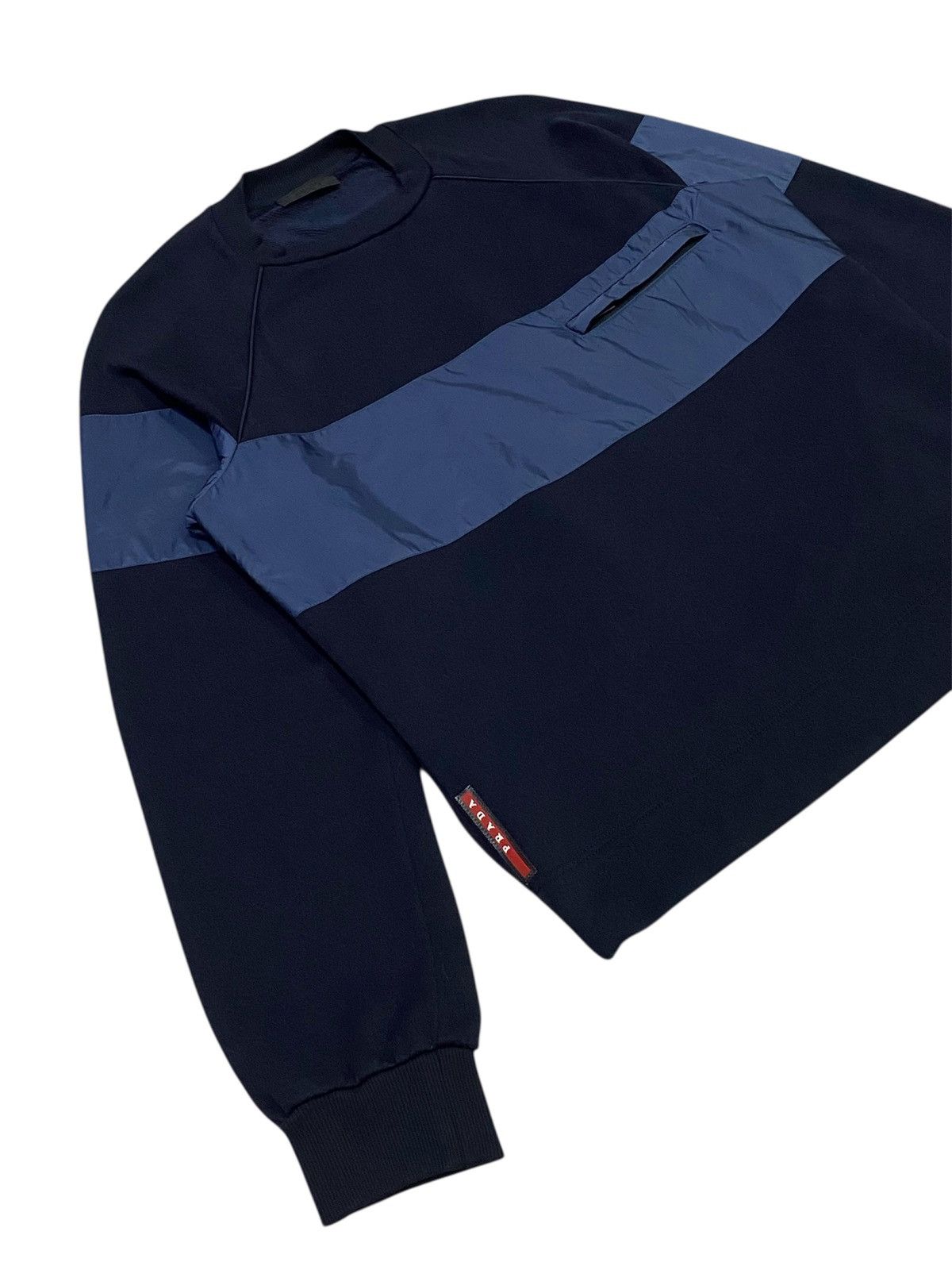 Prada Prada Neoprene Crewneck Sweatshirt Size US L / EU 52-54 / 3 - 20 Thumbnail