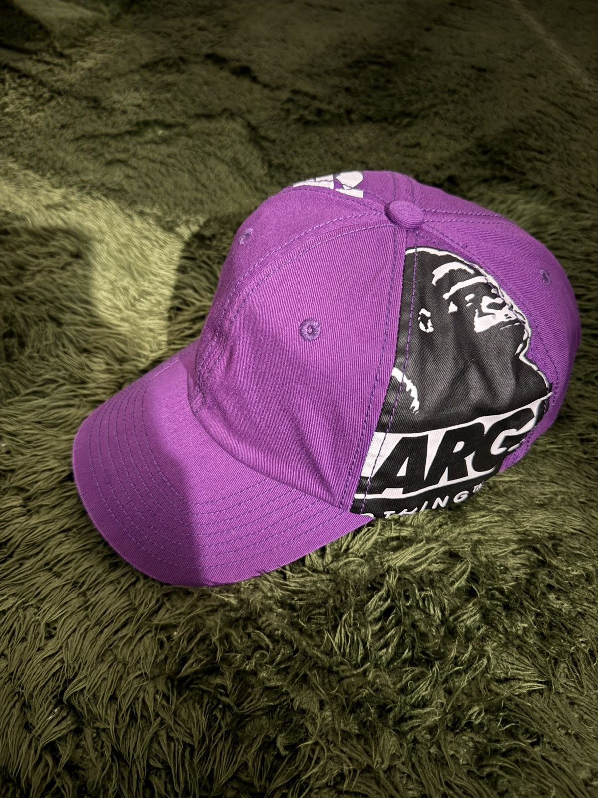 Xlarge X-LARGE Osaka Original Logo Print Cap Purple Size ONE SIZE - 2 Thumbnail