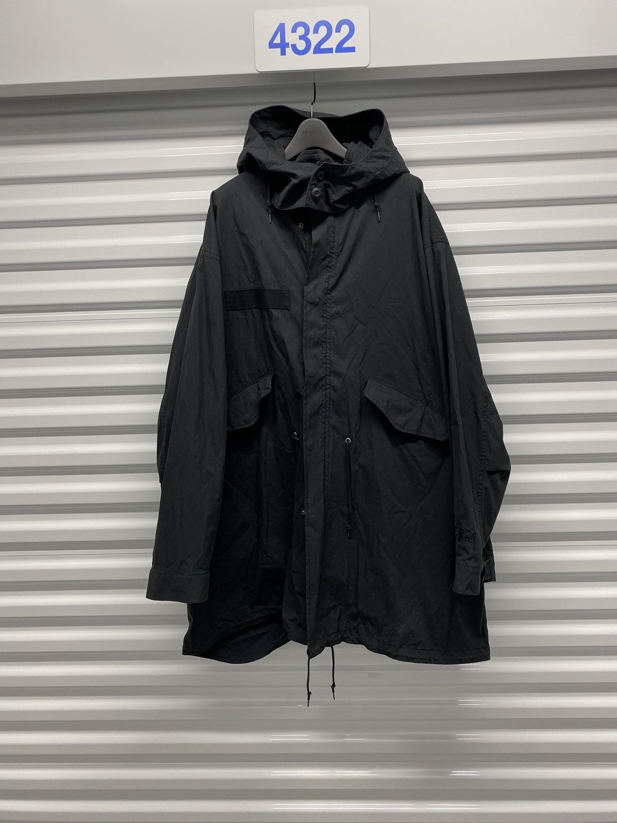 Stussy Stussy Nyco Fishtail Parka 'Black' - Medium Size US M / EU 48-50 / 2 - 3 Thumbnail