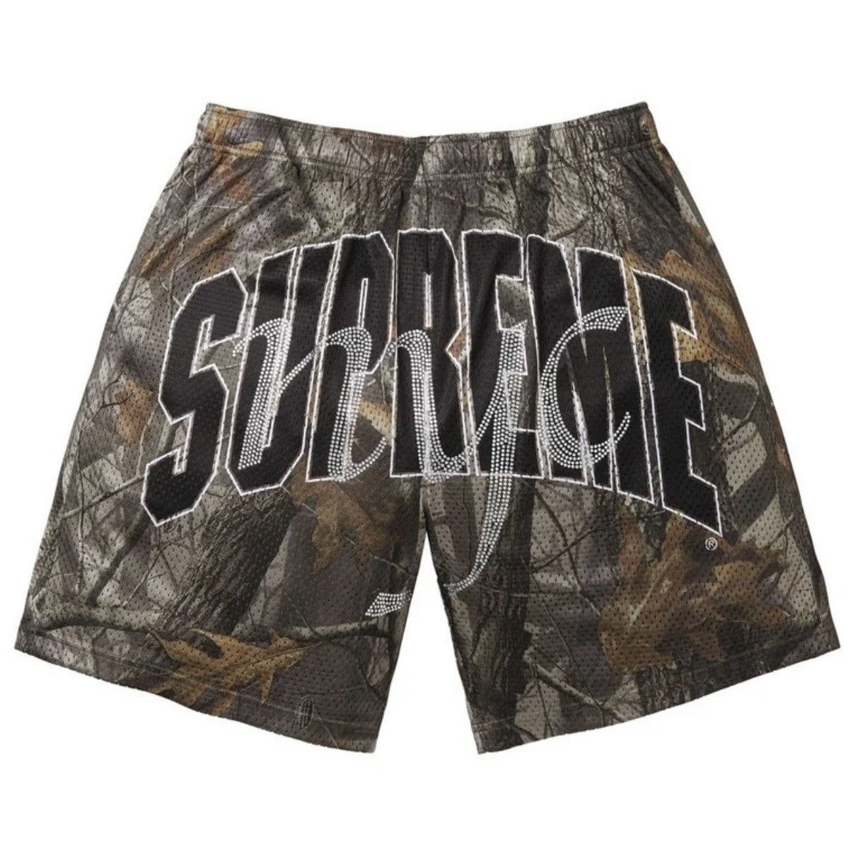 Supreme Supreme Rhinestone Mesh Shorts SS26 XXL | Grailed