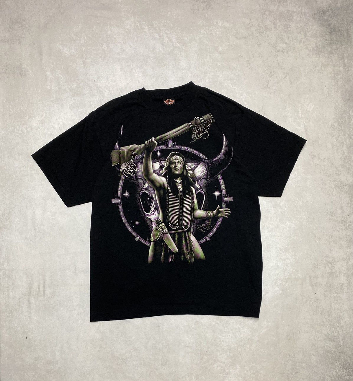Vintage Vintage Y2K Crazy Grail Skater Streetwear Shotgun Tee XL Size US XL / EU 56 / 4 - 1 Thumbnail