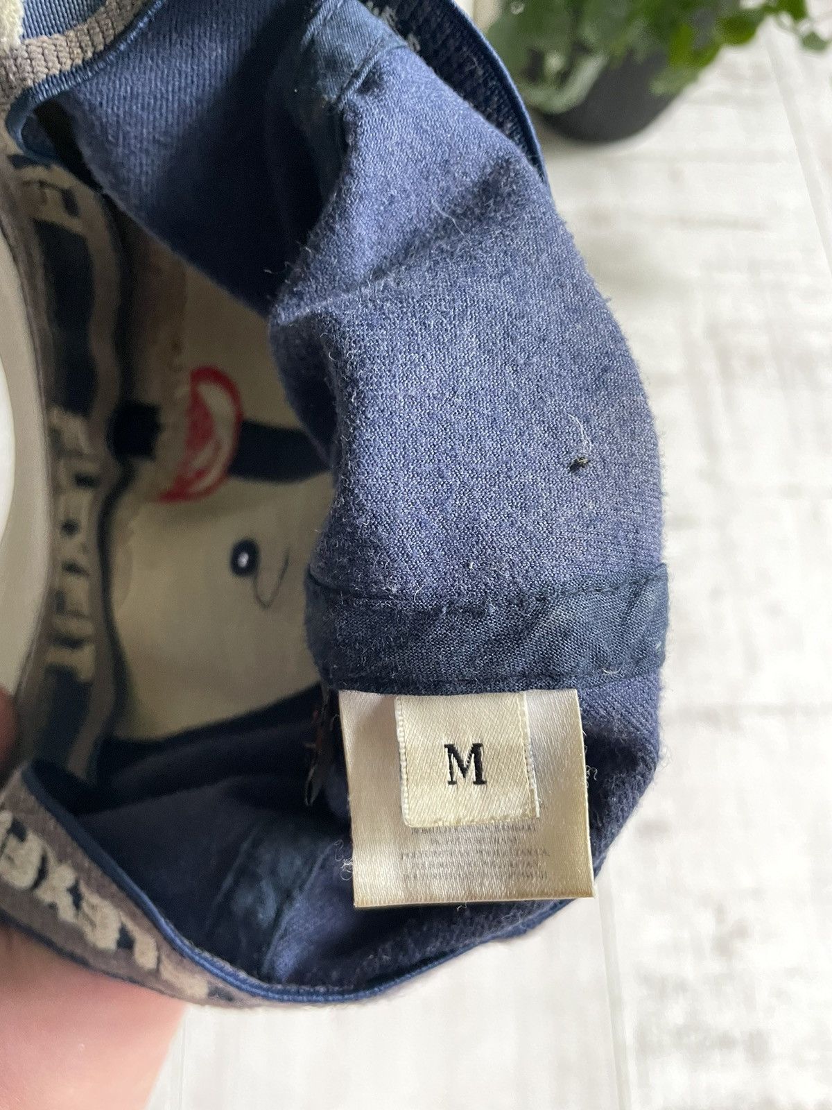 Quiksilver × Vintage Quiksilver 80’s Vintage FlexFit Cap Sun Faded Surf RARE Size 32 - 9 Thumbnail