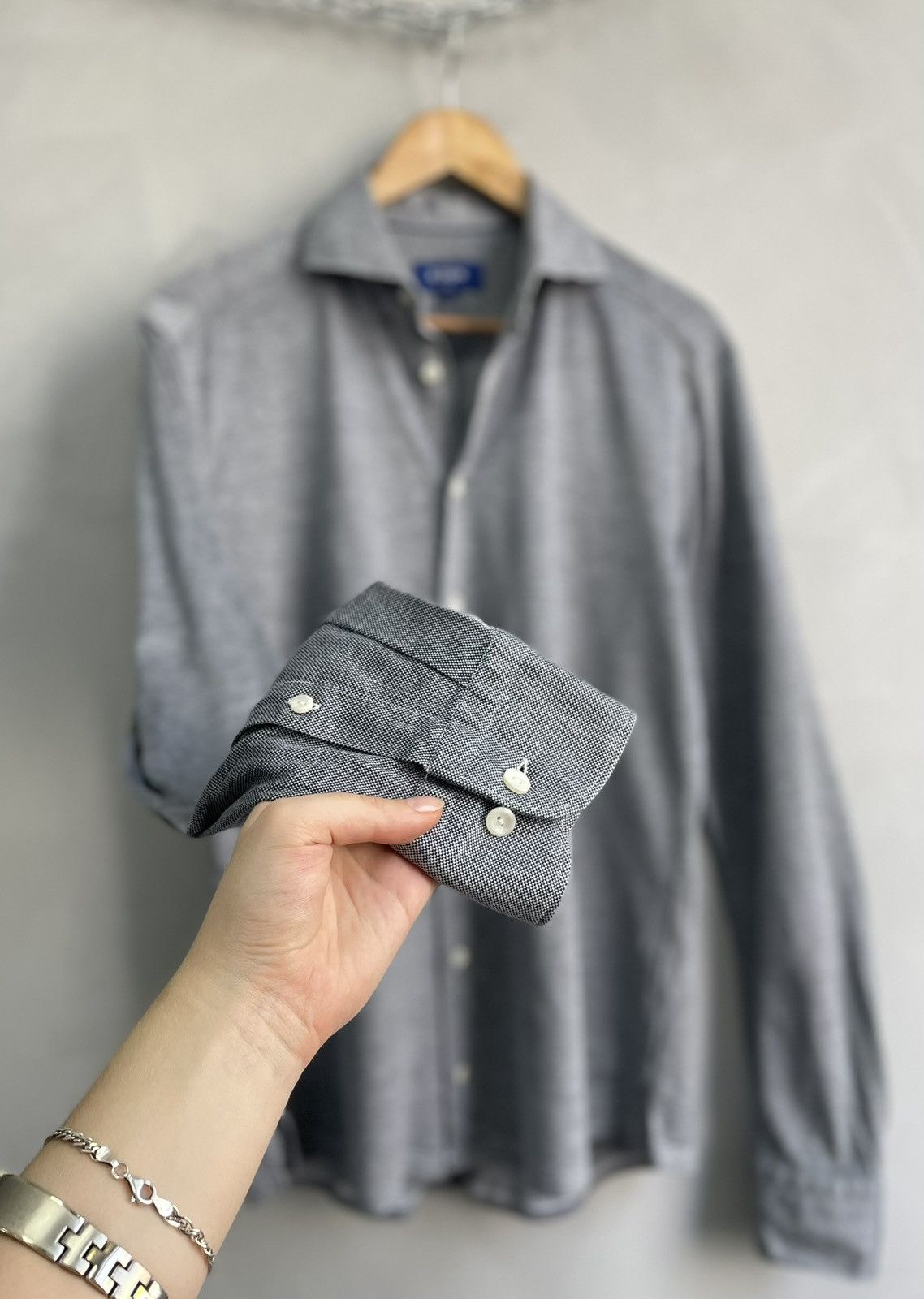 Eton Eton casual cotton shirt button up Size US L / EU 52-54 / 3 - 7 Thumbnail