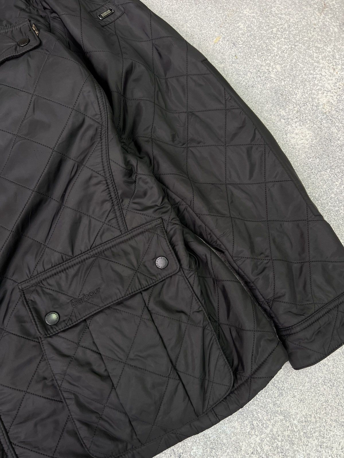 Barbour × Vintage Vintage Barbour International Quilted Jacket Size US XL / EU 56 / 4 - 9 Thumbnail