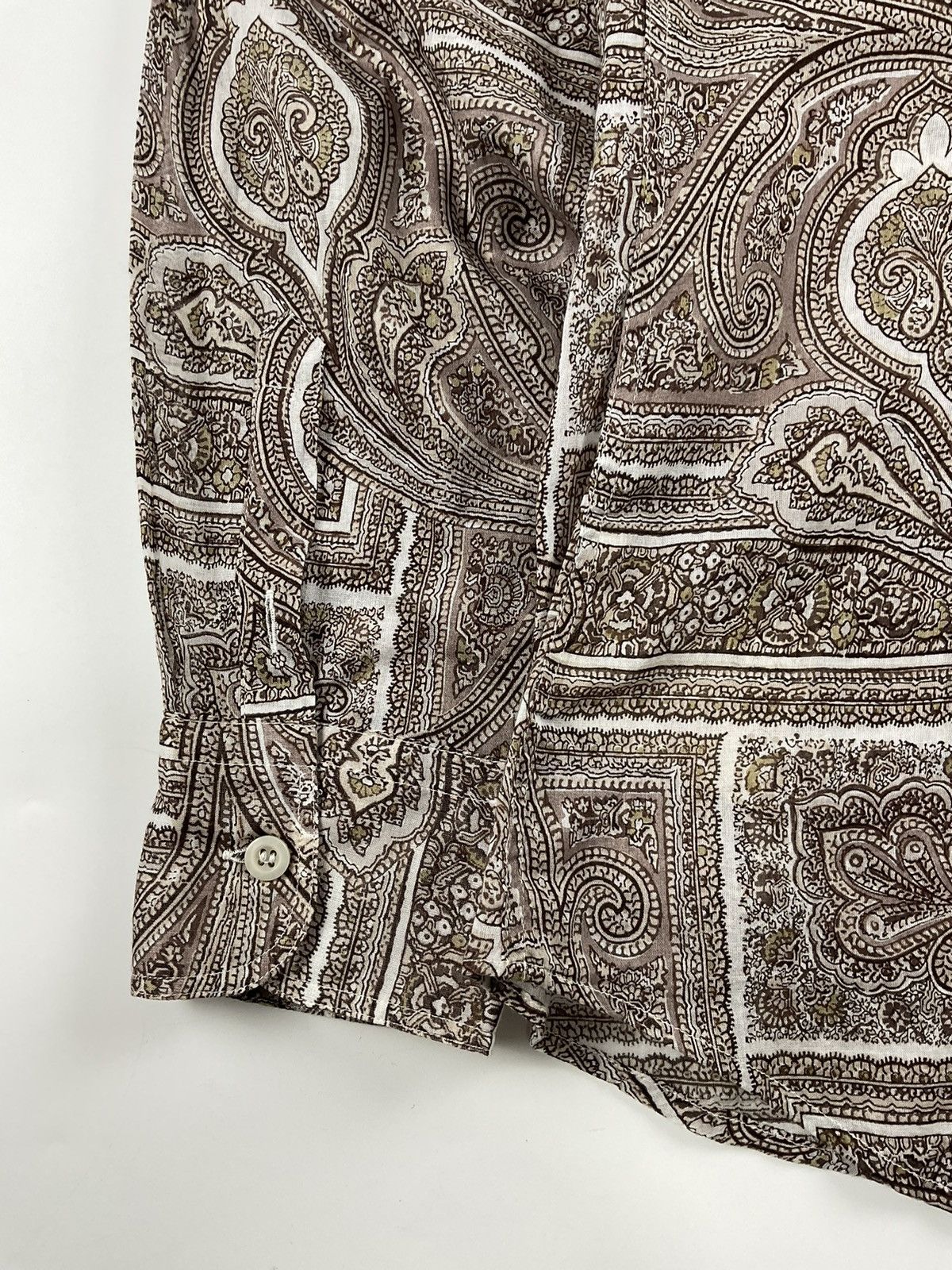 Prada Vintage Prada Paisley Shirt Size US M / EU 48-50 / 2 - 7 Thumbnail