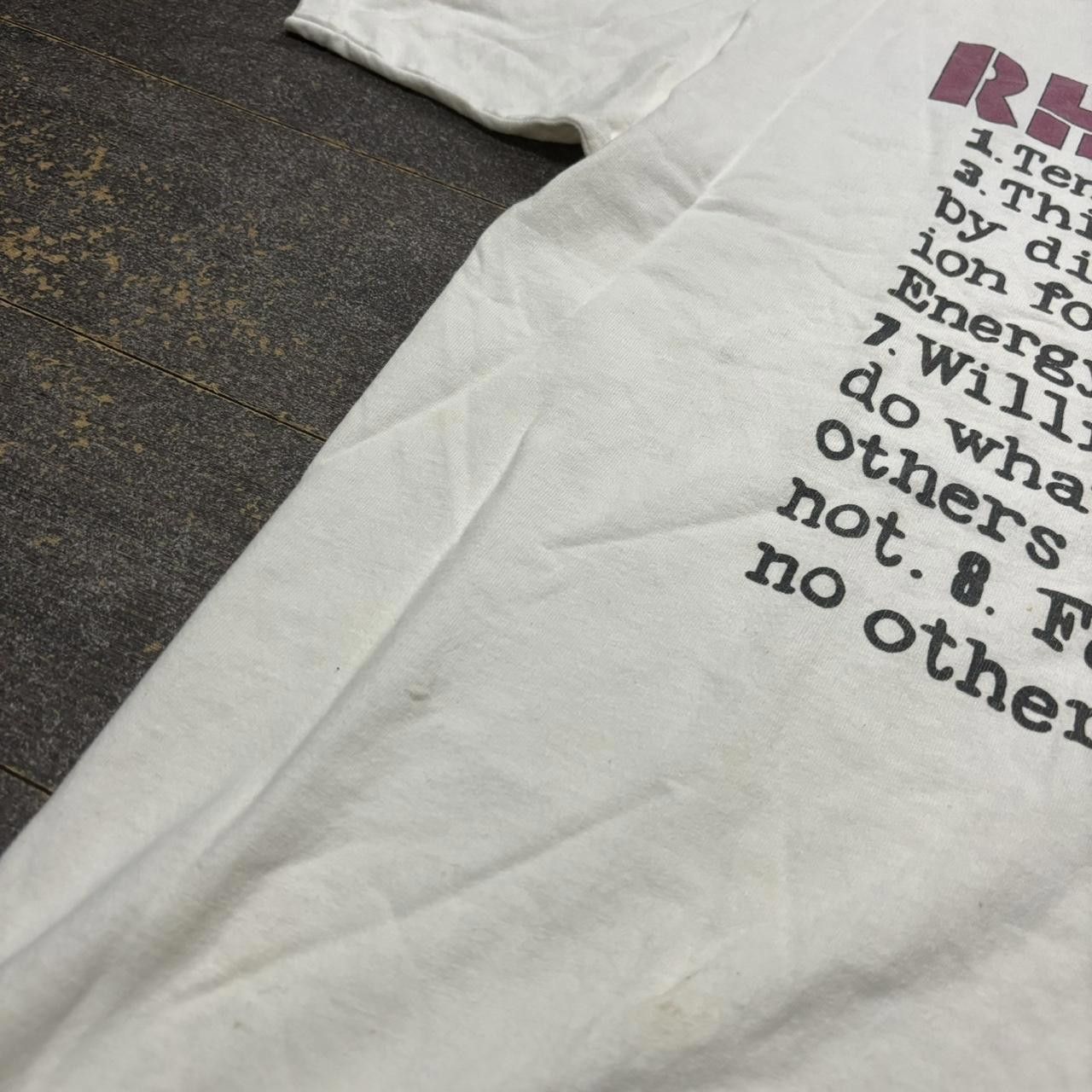 Hanes Vintage Rhino Definition T Shirt Size US XL / EU 56 / 4 - 4 Thumbnail