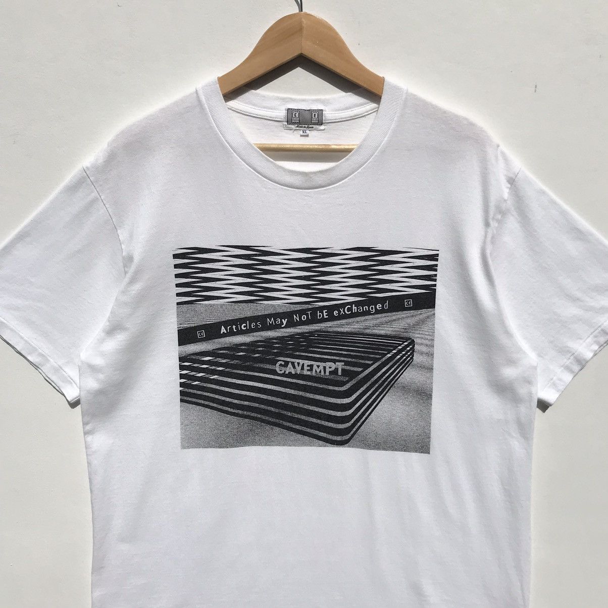 Cav Empt Cav Empt Articles May Not Be Exchanged Shirt Cav Empt Japan Size US XL / EU 56 / 4 - 4 Thumbnail