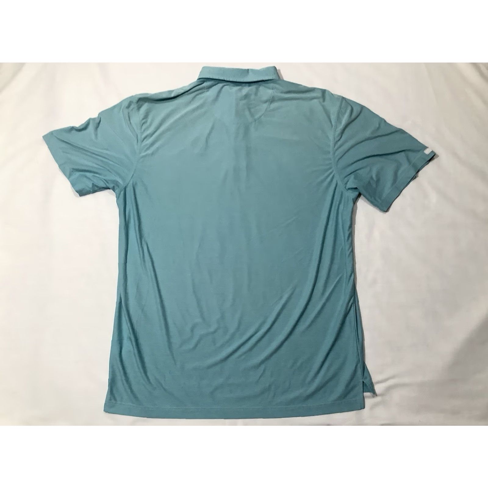 Vintage Straight Down Polo Shirt Mens Large Blue Heathered Short Sleeve Golf BCC Size US L / EU 52-54 / 3 - 7 Thumbnail