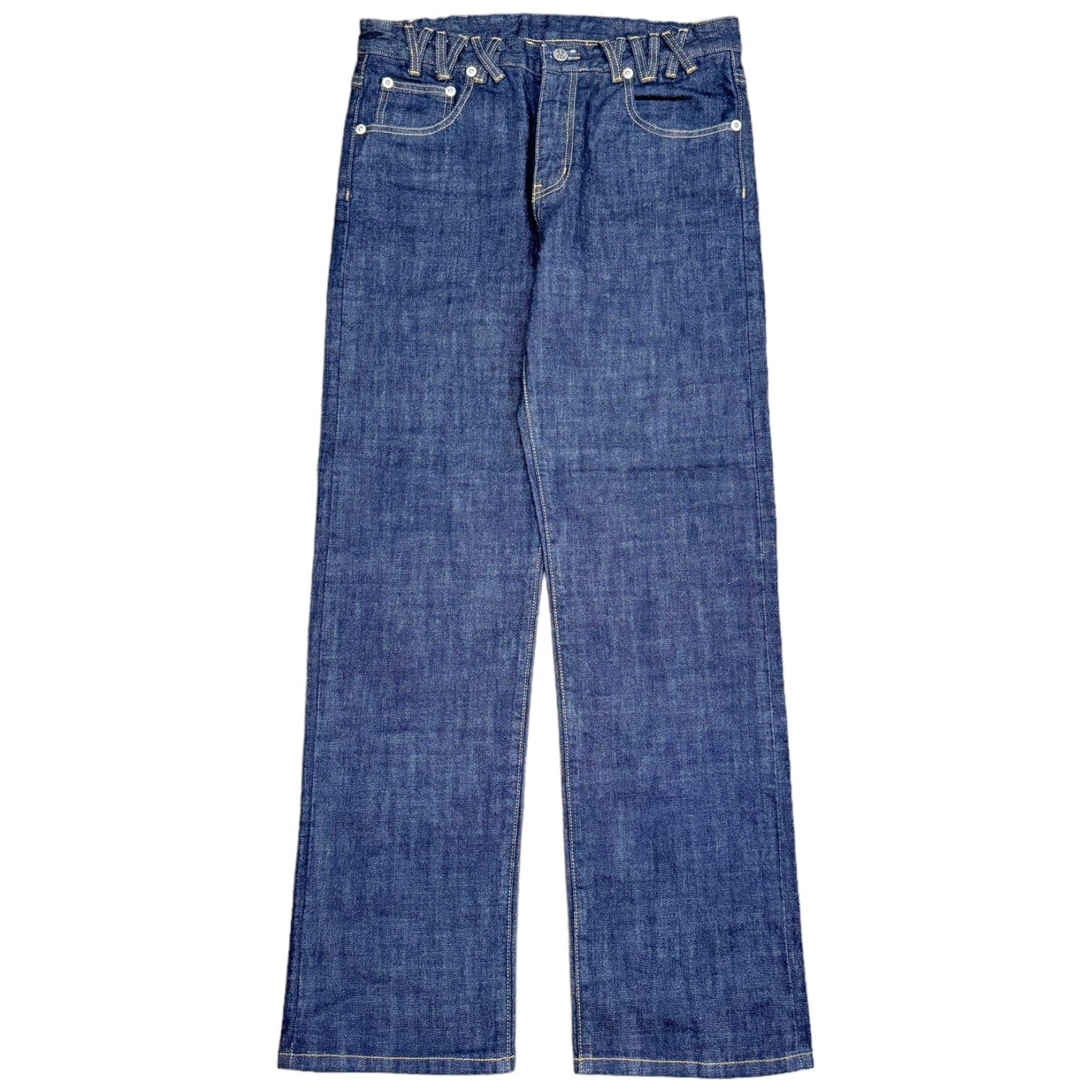 YVX YVX Raw Denim Jeans Blue Size US 34 / EU 50 - 1 Thumbnail