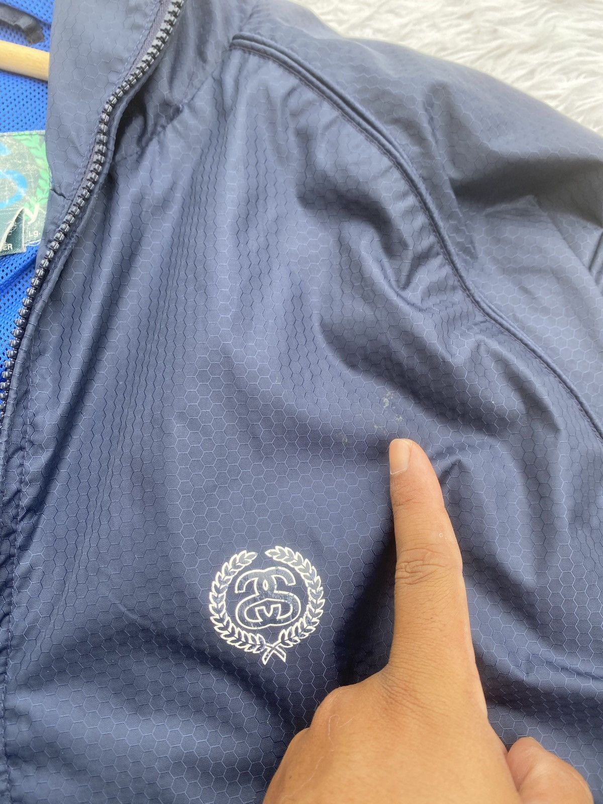 Stussy Rare Vintage STUSSY Streetwear Windbreaker Size US L / EU 52-54 / 3 - 13 Thumbnail