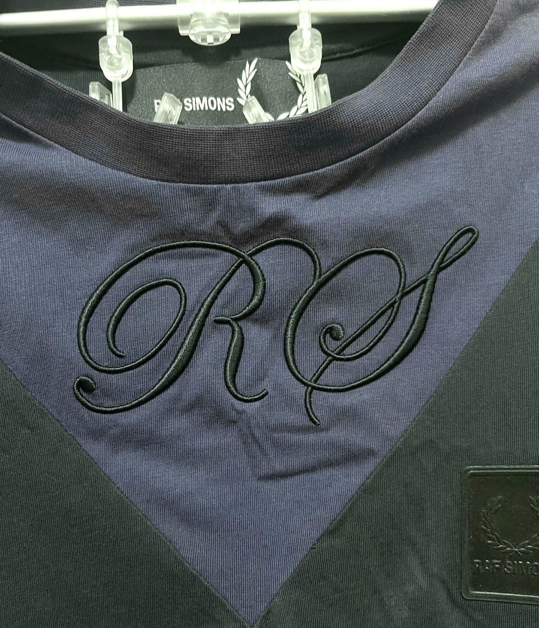 raf simons x fred perry co-branded short sleeve t-shirt