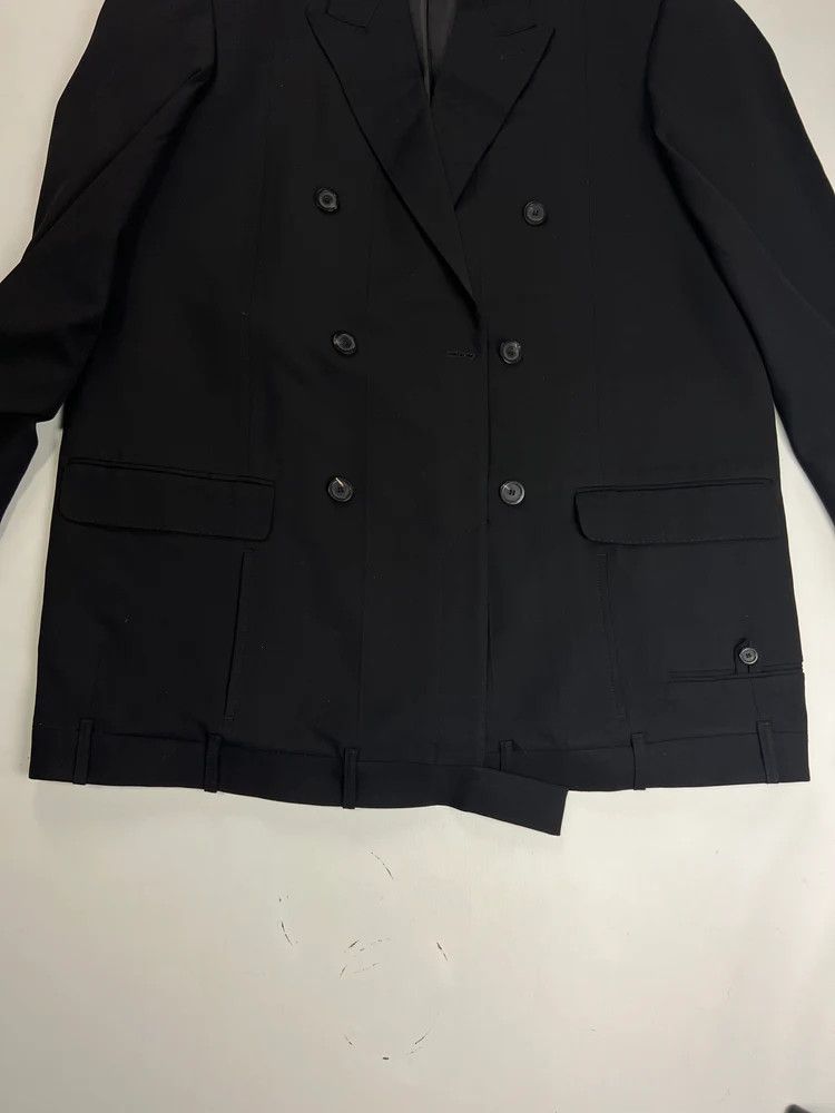 Balenciaga o1mt1gz0325 Deconstructed Jacket in Black Size US XL / EU 56 / 4 - 3 Thumbnail