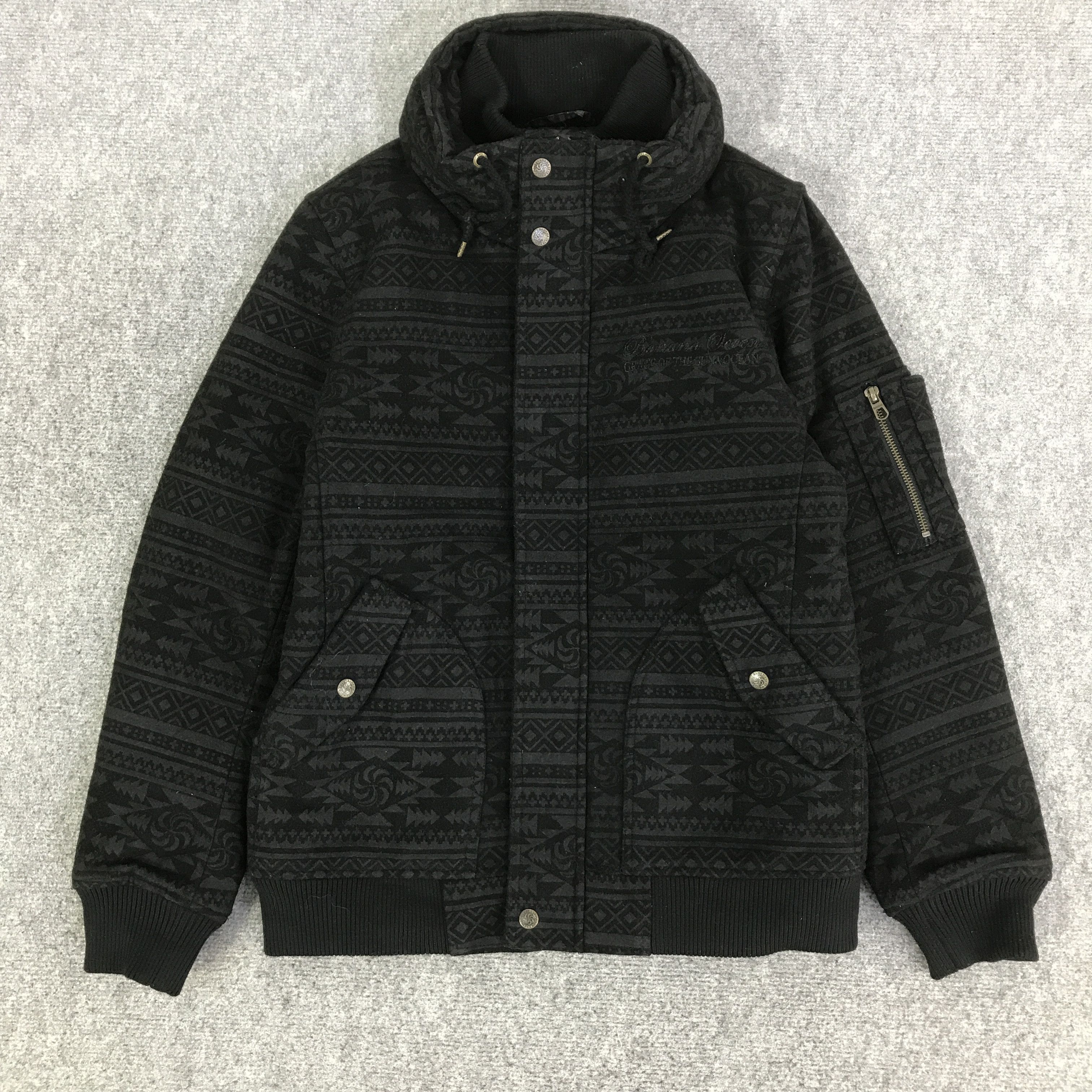 Japanese Brand BANANA SEVEN WOOL JACKET K109B6 Size US M / EU 48-50 / 2 - 1 Thumbnail