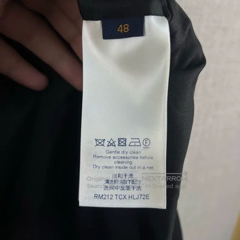 Louis Vuitton Louis Vuitton FW21 Aircraft Button Outline Twill Wool blaz Size 48R - 5 Thumbnail