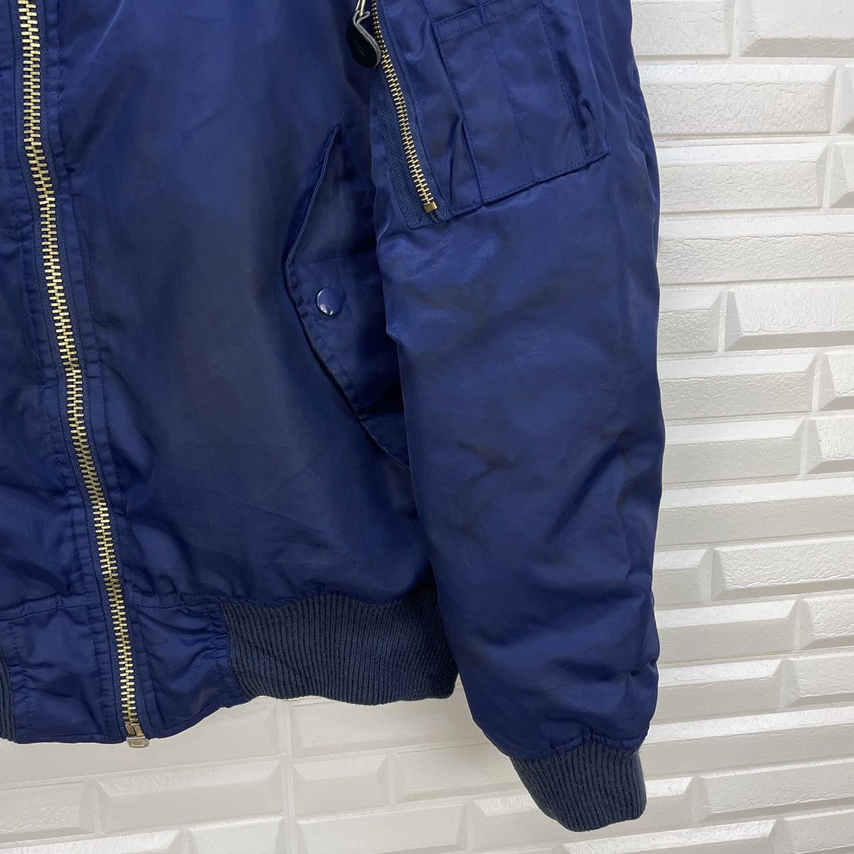 Japanese Brand × Vintage Vintage Bomber Flight Jacket Size US M / EU 48-50 / 2 - 6 Thumbnail