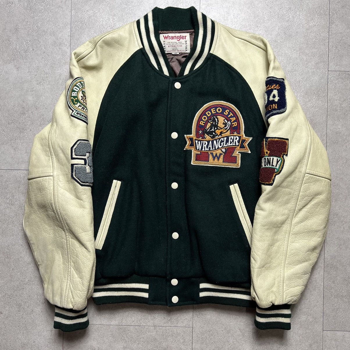 Vintage Wrangler Wrangler Baseball Jacket Wrangler Rodeo Star