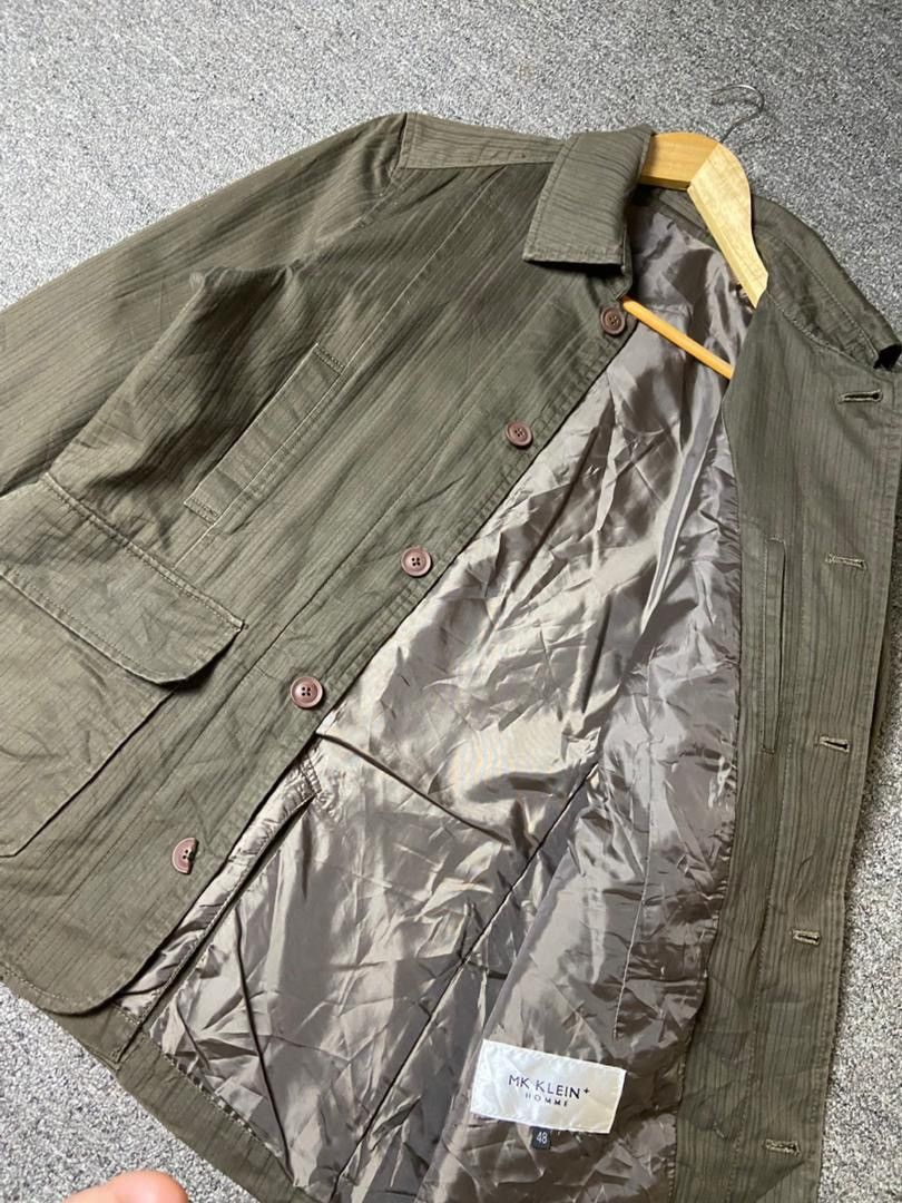 Michel Klein MK Klein+ Homme Multipocket Button Up Jacket (176) Size US M / EU 48-50 / 2 - 2 Thumbnail