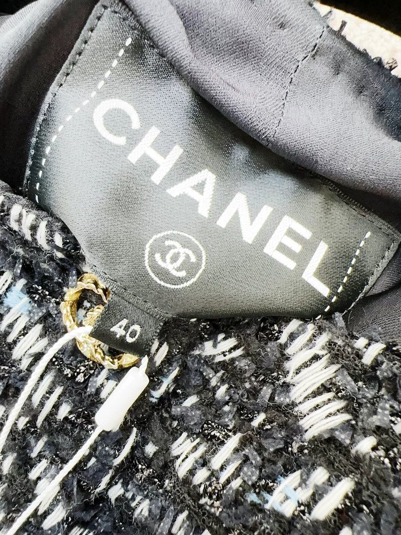 Chanel Chanel Mixed-color twill tweed short jacket Size S / US 4 / IT 40 - 5 Thumbnail