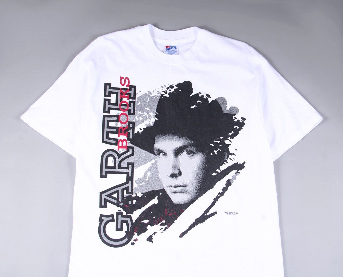 Band Tees Vintage 1994 Garth Brooks Tee T-Shirt Rock Band Country L Size US L / EU 52-54 / 3 - 2 Thumbnail