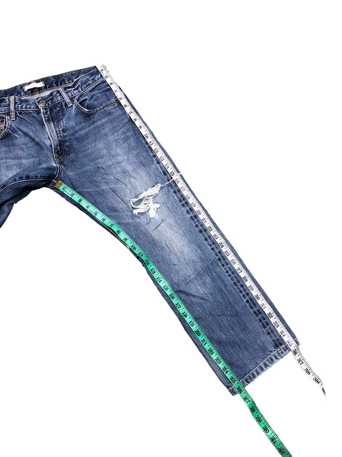Uniqlo REDLINE‼️‼️SELVEDGE DISTRESSED DENIM BY UNIQLO Size US 31 - 7 Thumbnail