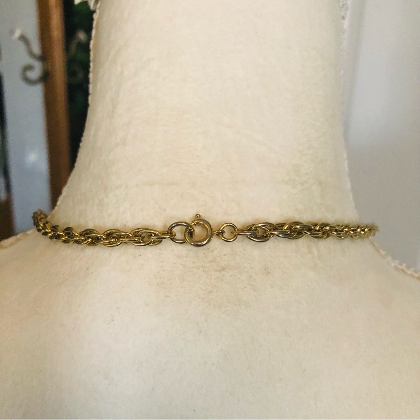 Vintage Vintage gold medallion fringe braided chain necklace Size ONE SIZE - 7 Thumbnail
