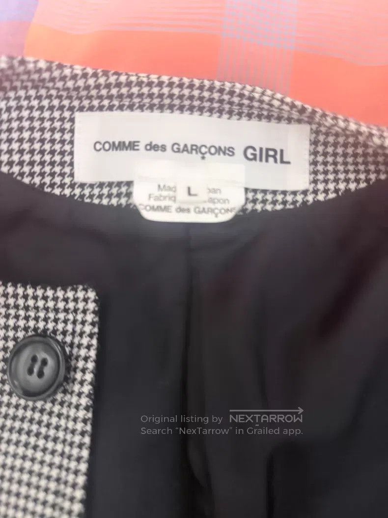 Comme des Garcons Comme Des Garcons Autumn and winter houndstooth coat Size L / US 10 / IT 46 - 5 Thumbnail