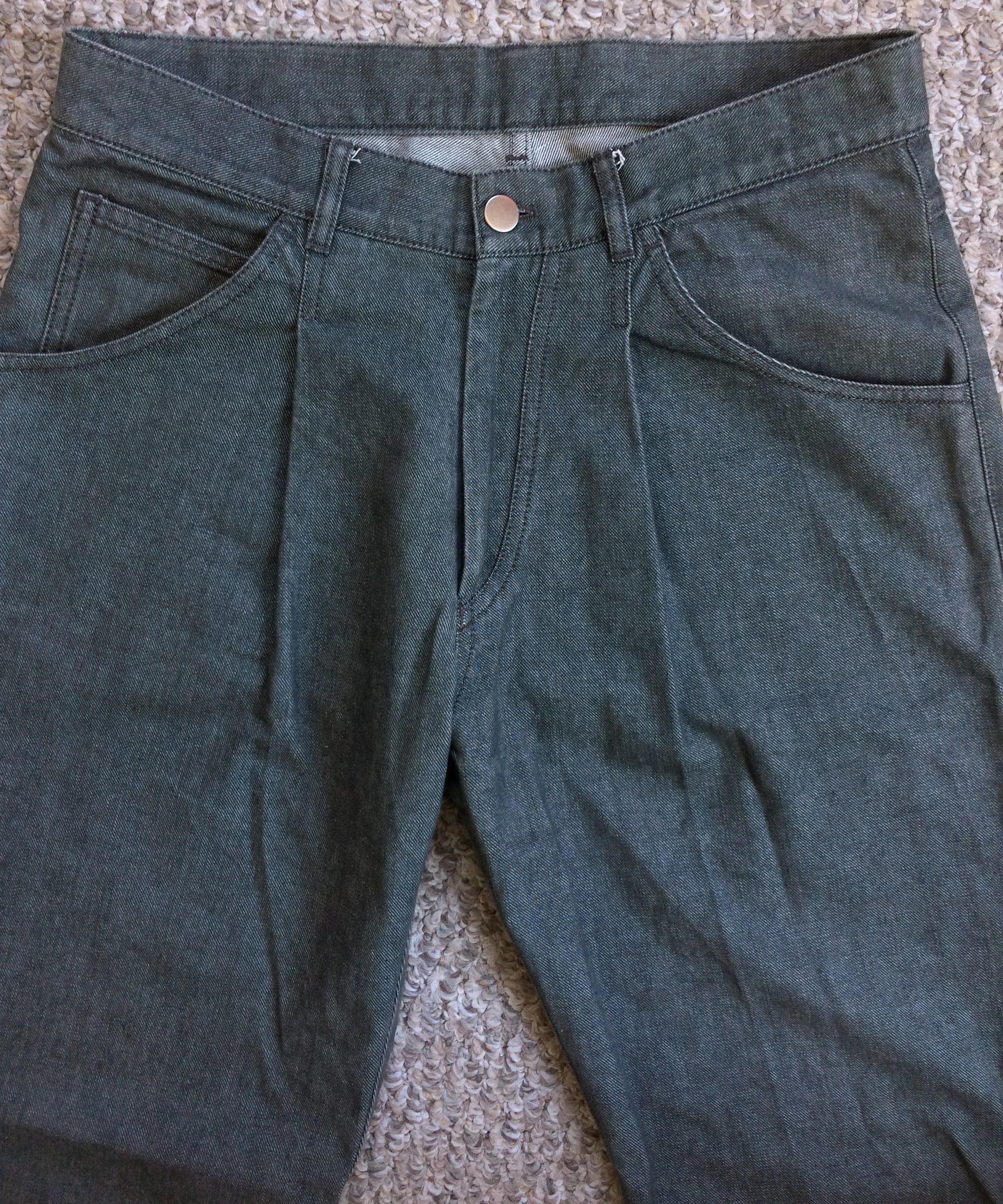 Gosha Rubchinskiy Gosha Rubchinskiy PVC Pocket Pleated Denim Jeans Size US 30 / EU 46 - 2 Thumbnail