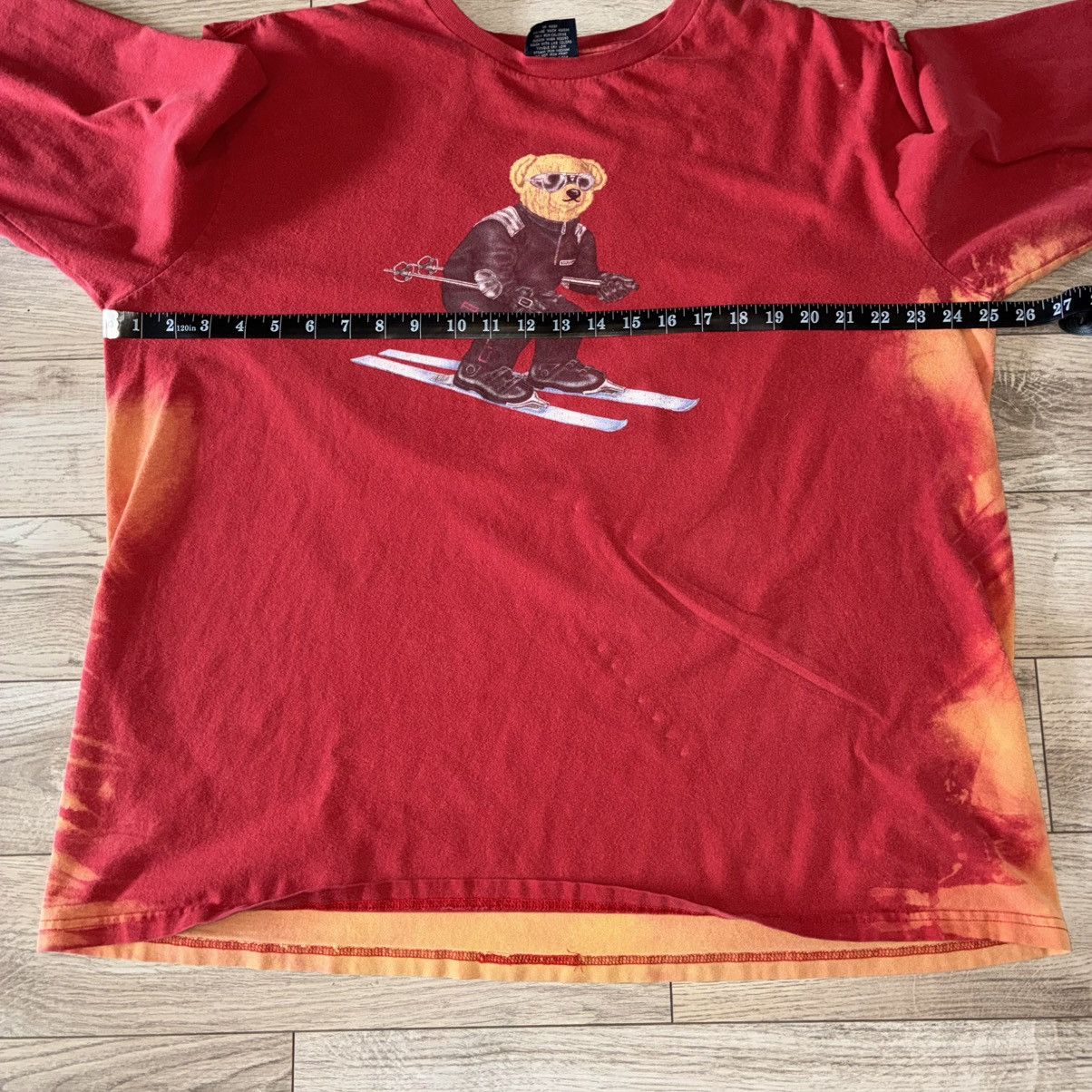 Polo Ralph Lauren Polo Ralph Lauren red long sleeve shirt skier bear graphic Size US XL / EU 56 / 4 - 5 Thumbnail