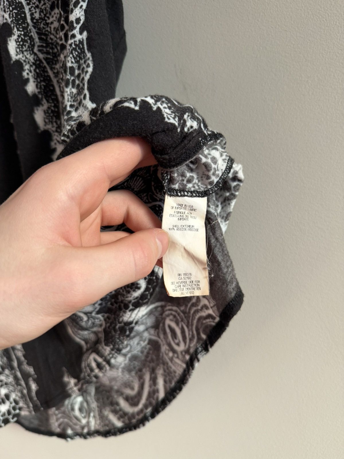 Helmut Lang Vintage Archive Helmut Lang Sheer Printed Tank Top Size S / US 4 / IT 40 - 6 Thumbnail
