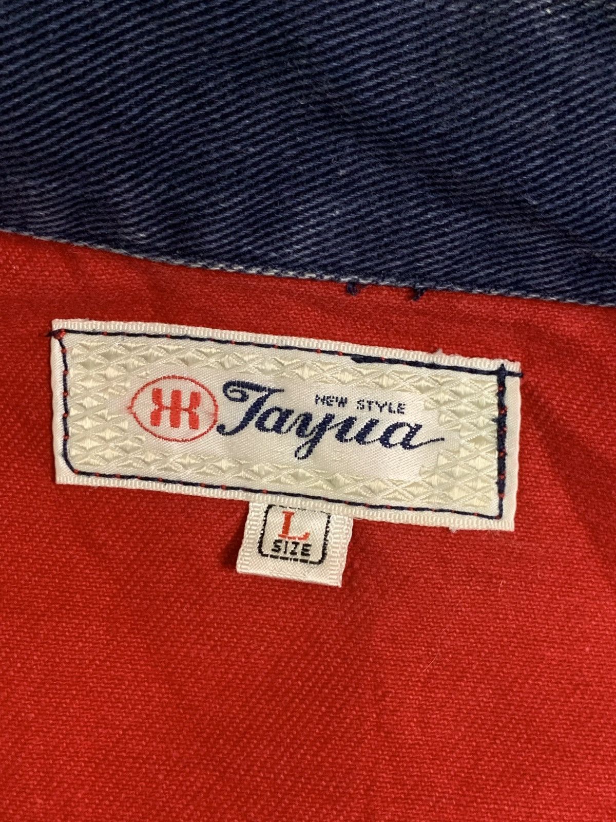 Japanese Brand Rare Design Vintage Tayua New Style Denim Jackets Size US L / EU 52-54 / 3 - 4 Thumbnail
