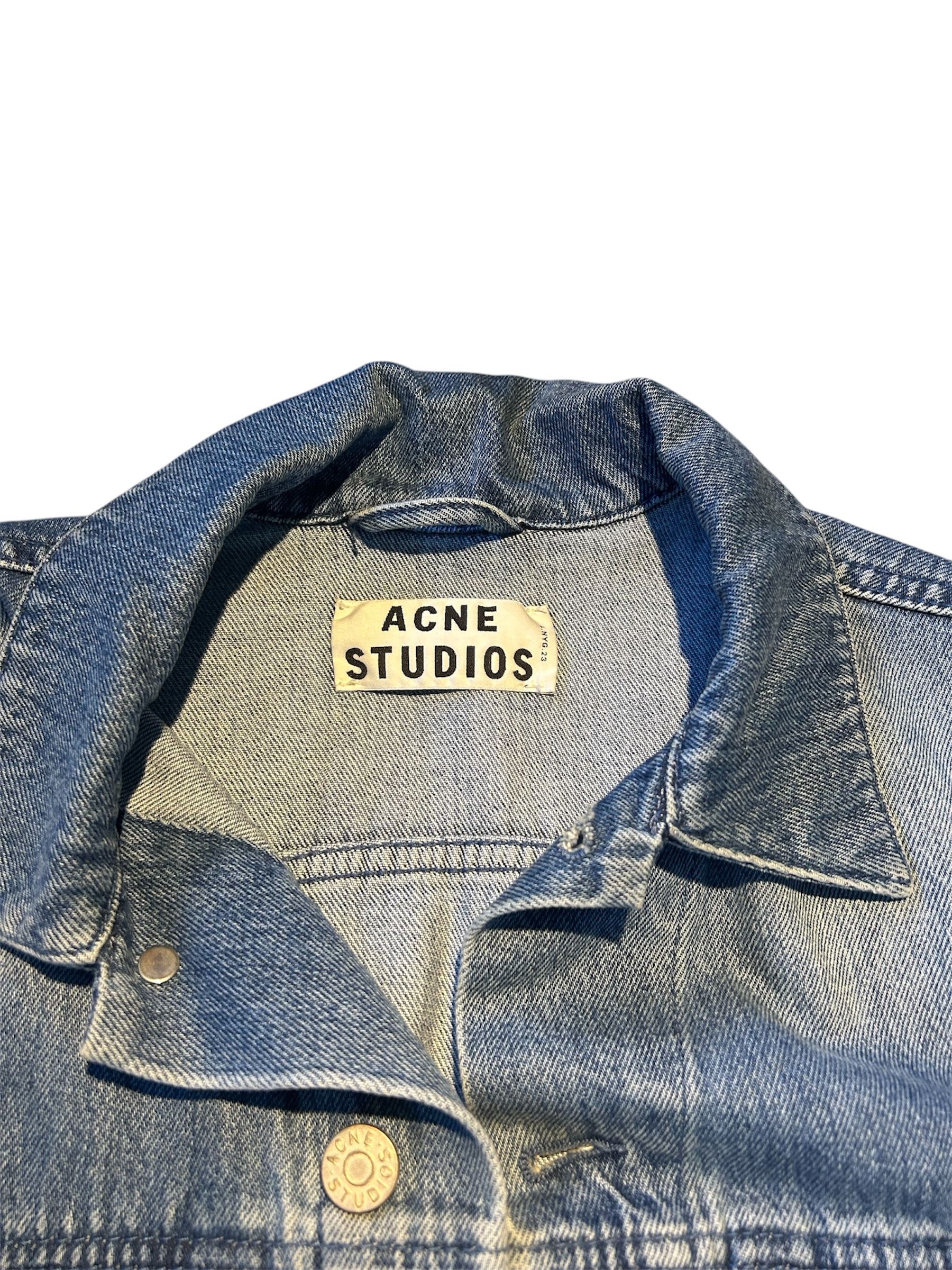 Acne Studios Acne Studios Faded Denim Jacket Size US S / EU 44-46 / 1 - 4 Thumbnail