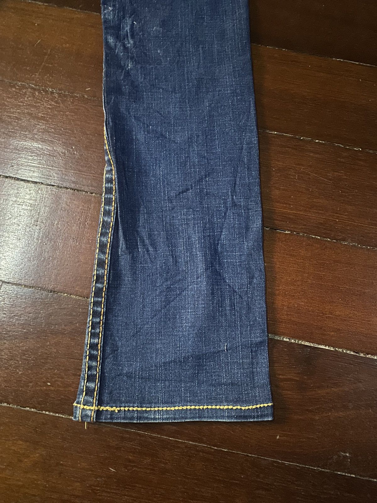 Designer × True Religion Fire 🔥 TRUE RELIGION made in usa big stitching boot cut Size 32" / US 10 / IT 46 - 4 Thumbnail