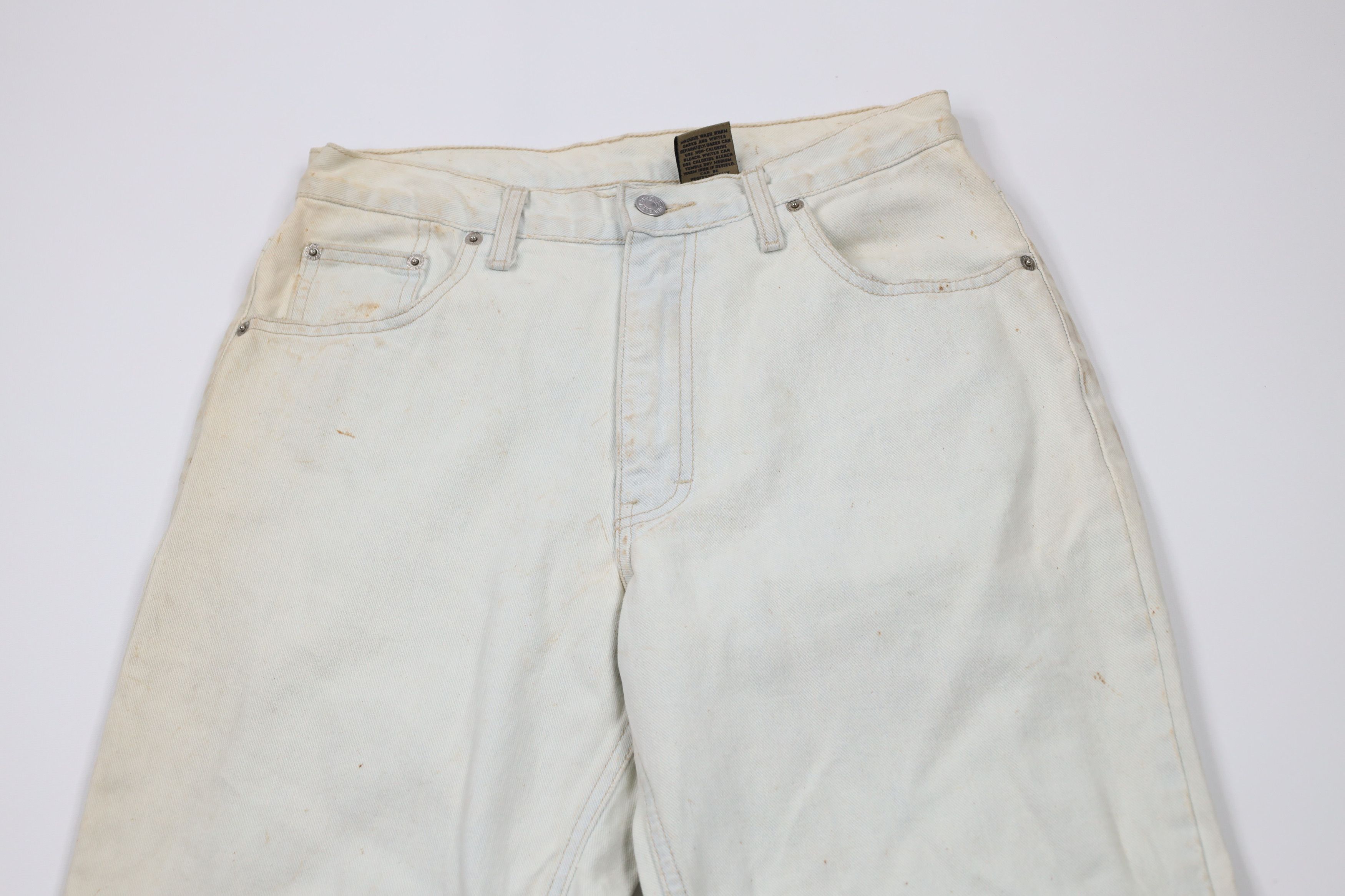 Calvin Klein × Vintage Deadstock Vintage 90s Calvin Klein Relaxed Fit Jeans USA Size US 30 / EU 46 - 2 Thumbnail