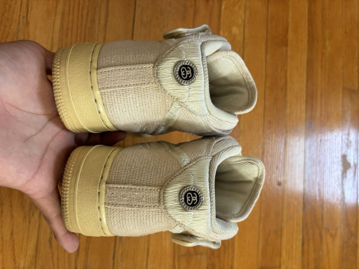 Nike × Stussy Nike Air Force 1 Mid Stussy Fossil Size 8.5 Size US 8.5 / EU 41-42 - 5 Thumbnail