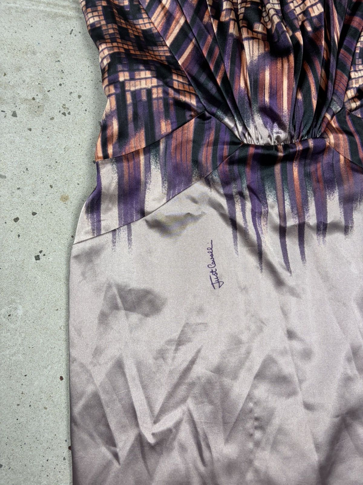 Just Cavalli Vintage Just Cavalli Roberto Corset Champagne Dress Size M / US 6-8 / IT 42-44 - 5 Thumbnail