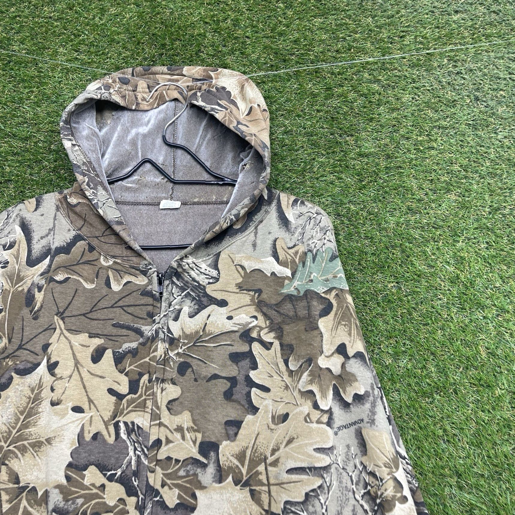 Walls VINTAGE Walls Hoodie Mens 3XL Camo Realtree Full Zip Hunting Lightweight Velour Hoodie Mens 3XL Camo Realtree Full Zip Hunting Lightweight Velour Size US XXL / EU 58 / 5 - 2 Thumbnail