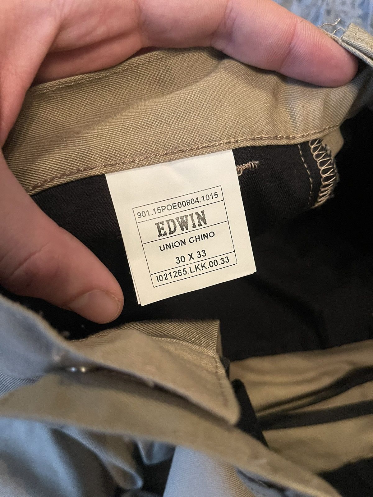 Edwin × Japanese Brand Edwin Japanese minimalist chinos pants Size US 30 / EU 46 - 6 Thumbnail