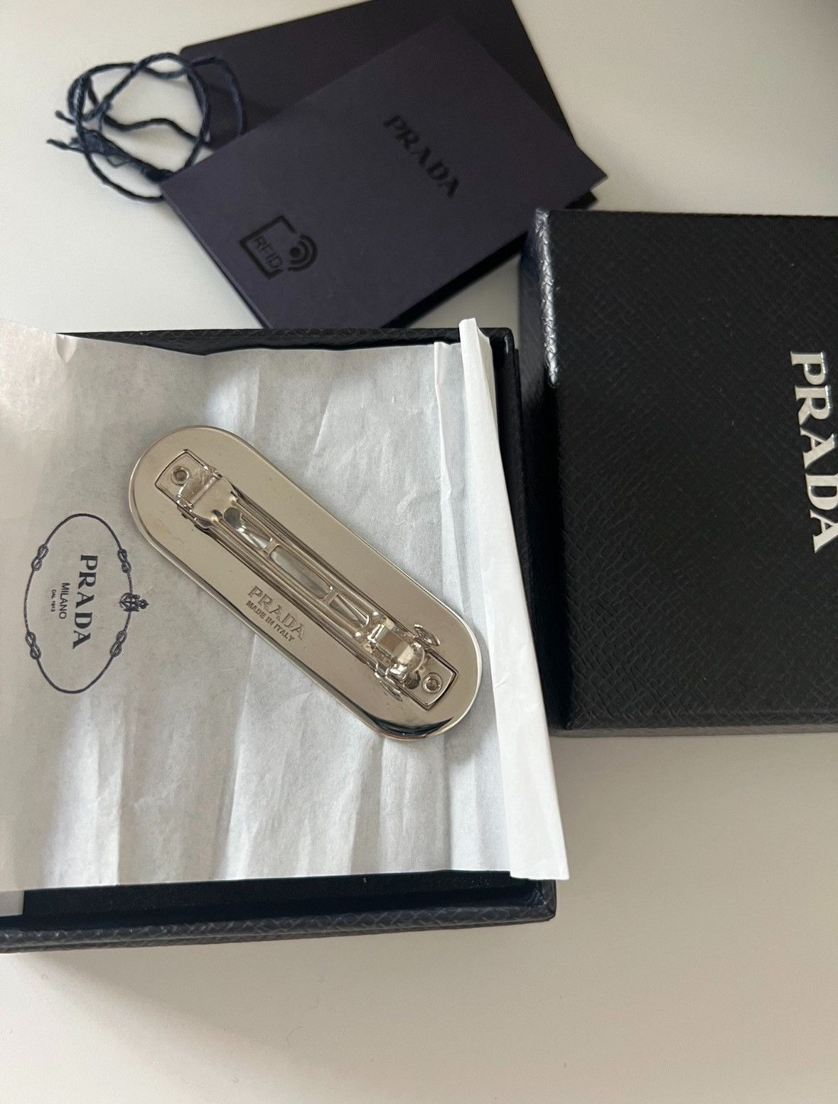 Prada Prada hair clip Size ONE SIZE - 2 Thumbnail