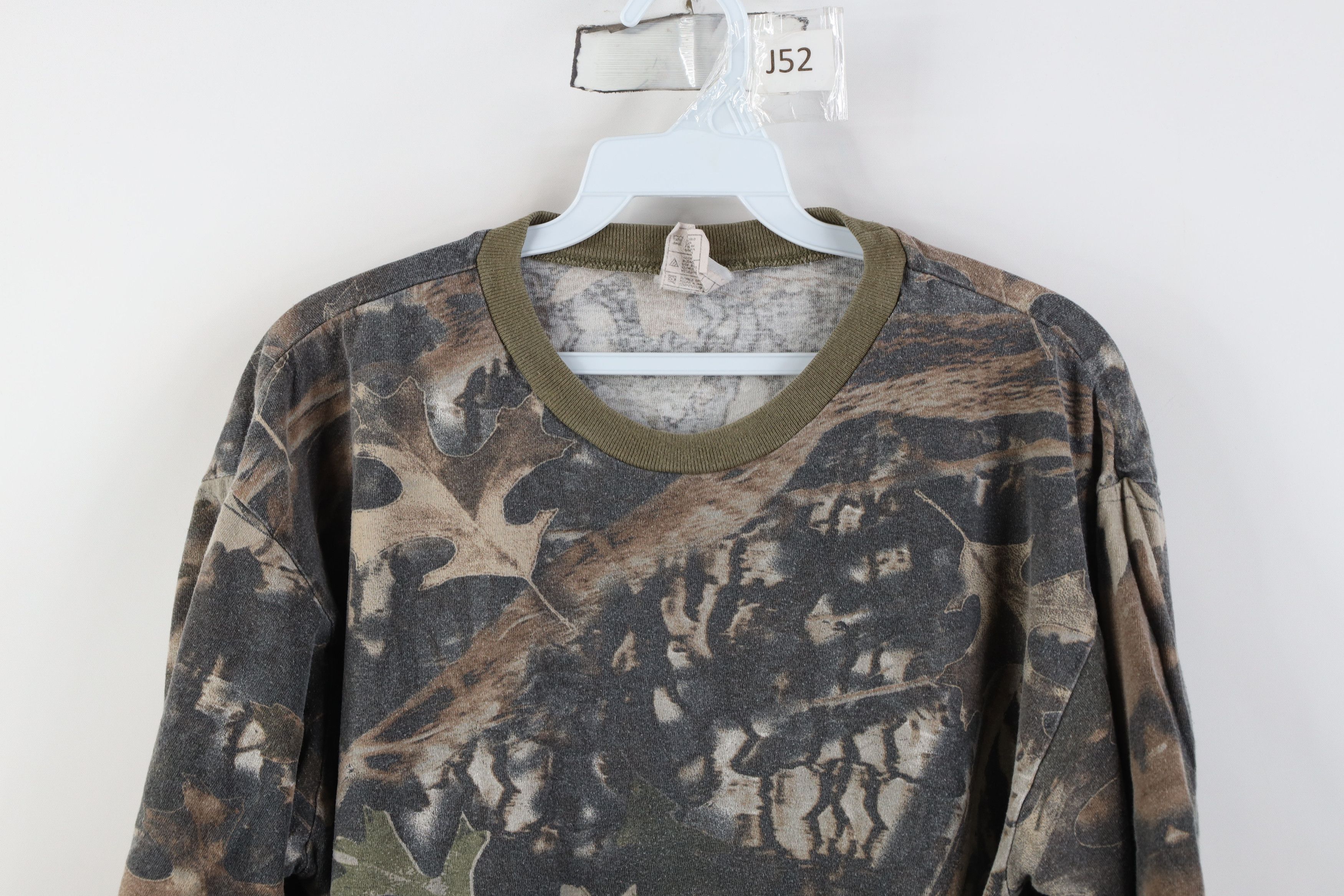 Vintage Vintage 90s Y2K Streetwear Camouflage Short Sleeve T-Shirt Size US M / EU 48-50 / 2 - 2 Thumbnail