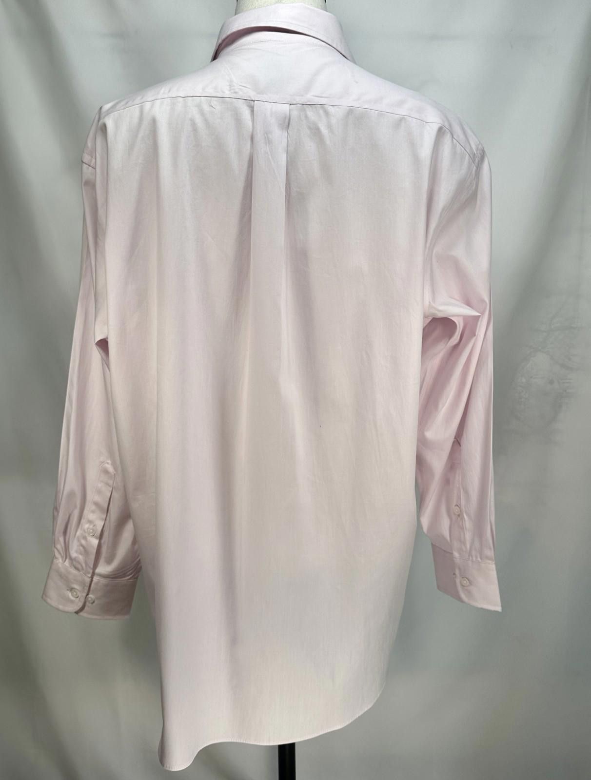 Club Room Club Room Regular Fit Cotton Button Down Shirt Mens Pink L Size US L / EU 52-54 / 3 - 2 Thumbnail