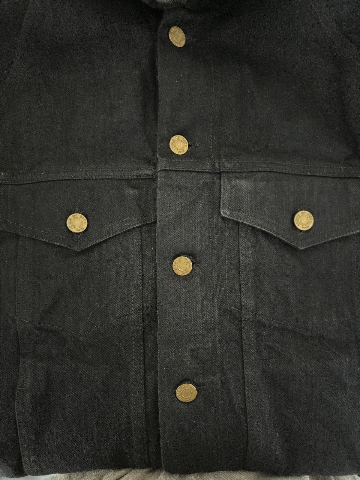 Fear of God 5th Selvedge Denim Alpaca Trucker Jacket Size US L / EU 52-54 / 3 - 8 Thumbnail