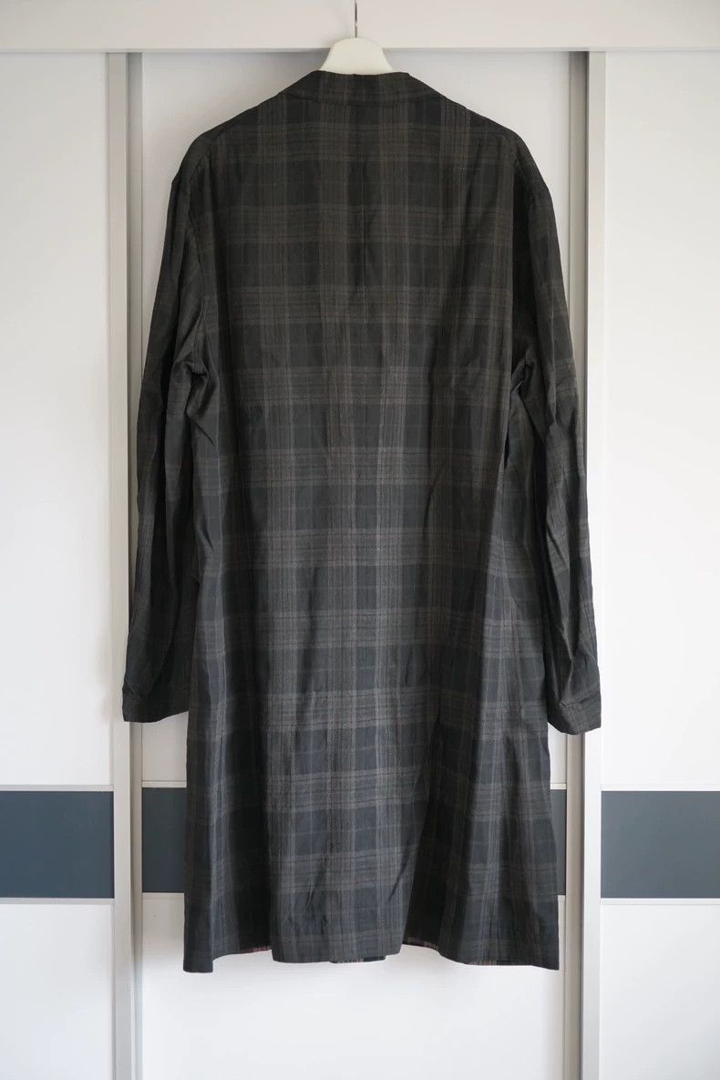 Yohji Yamamoto Yohji Yamamoto 00ss juvenile plaid reversible trench coat 2 Size US L / EU 52-54 / 3 - 2 Thumbnail