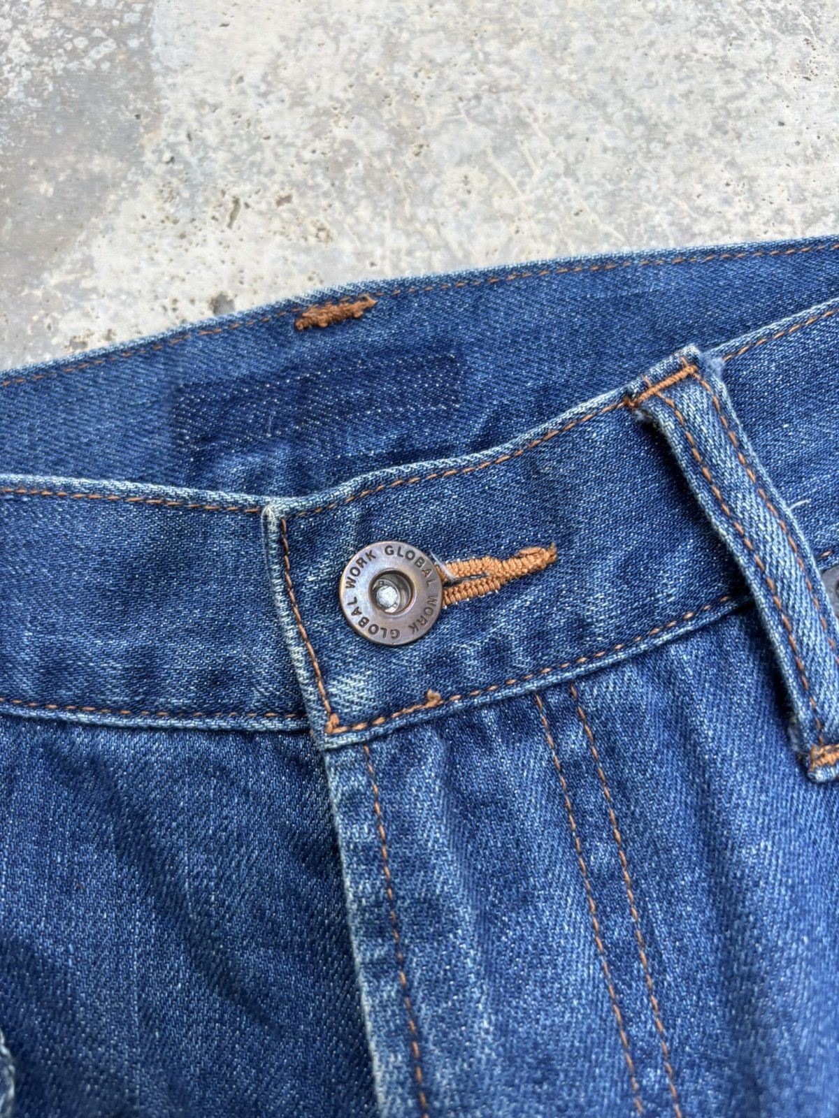Comme des Garcons Global Work Rework Patchwork Reconstructed Jeans Size US 30 / EU 46 - 9 Thumbnail
