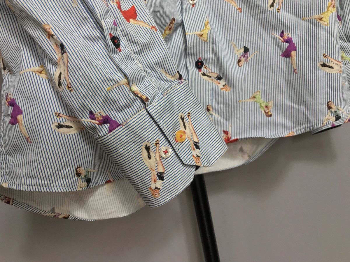 Other Claudio Lugli Dress Shirt Button Blue Girls Monogtam Size US M / EU 48-50 / 2 - 4 Thumbnail